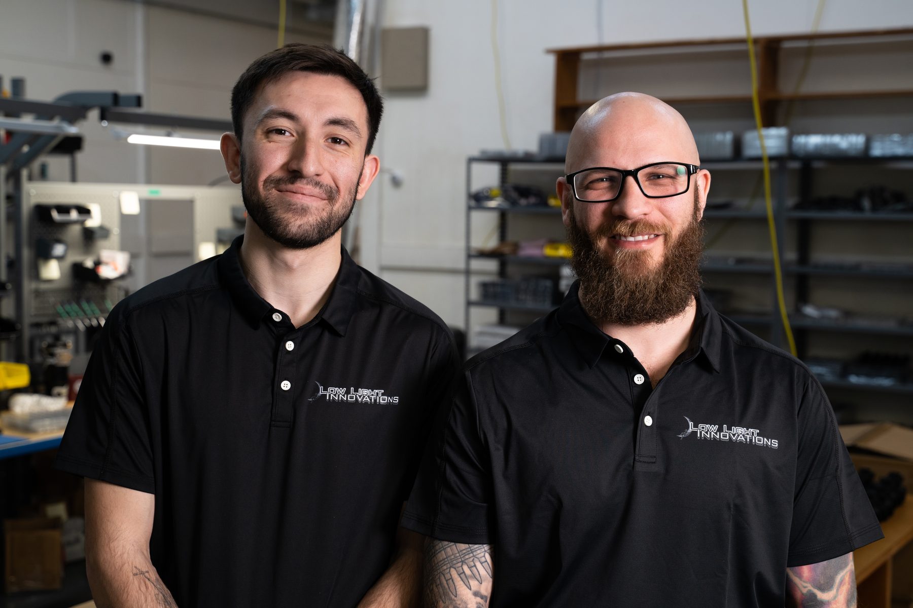 Claude Riccoboni and Giuseppe LaPaglia — Co-Founders of Low Light Innovations